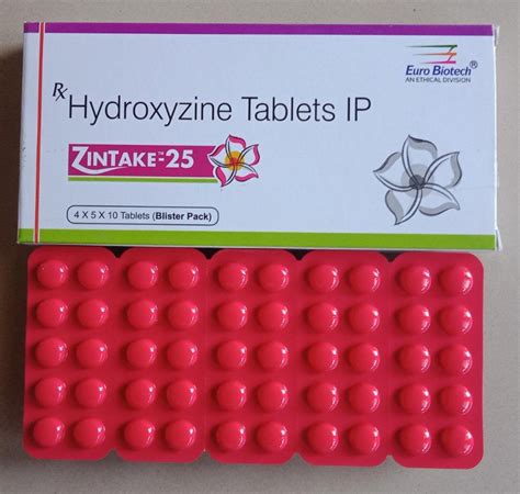 This medicine is known as <b>hydroxyzine</b>. . Hydroxyzine 25 mg pill identifier